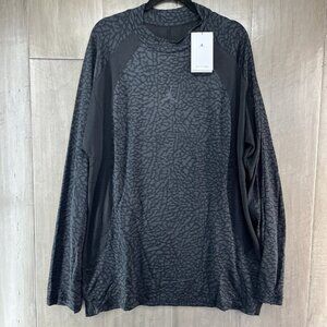 Jordan Men's DRI-FIT ADV Long Sleeve Training Shirt Black Size XL FD8123-022